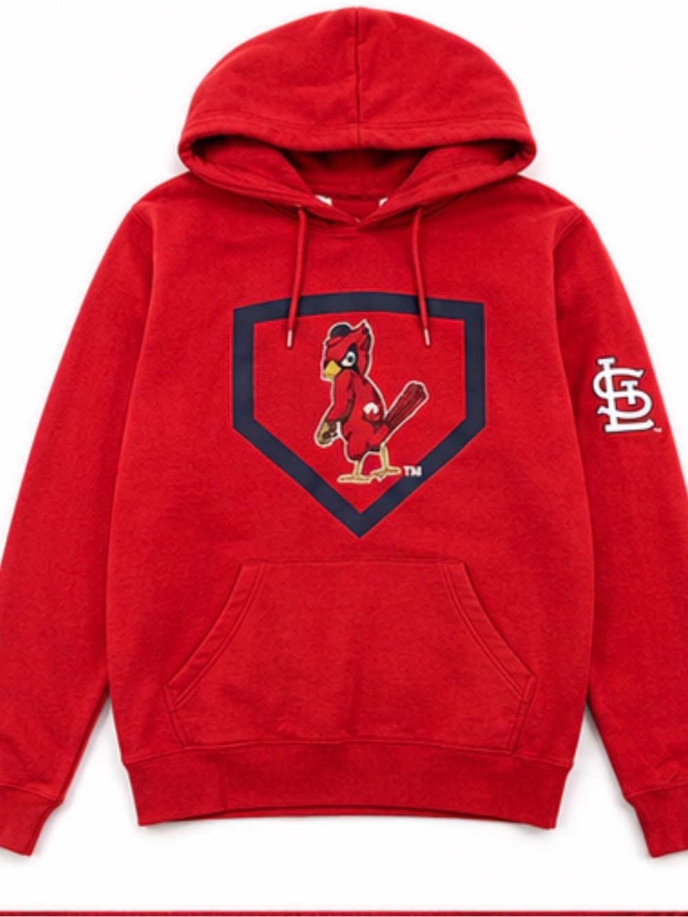 New Era Red St. Louis Cardinals Pullover Hoodie